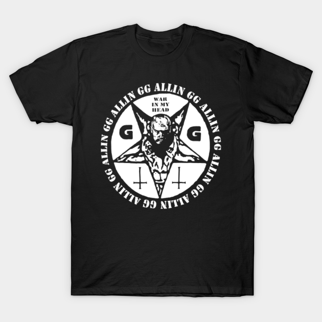 gg allin Gg Allin Fan TShirt TeePublic